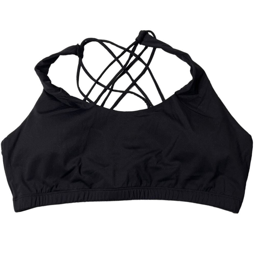Black Vie Active Sports Bra - Size X-Large